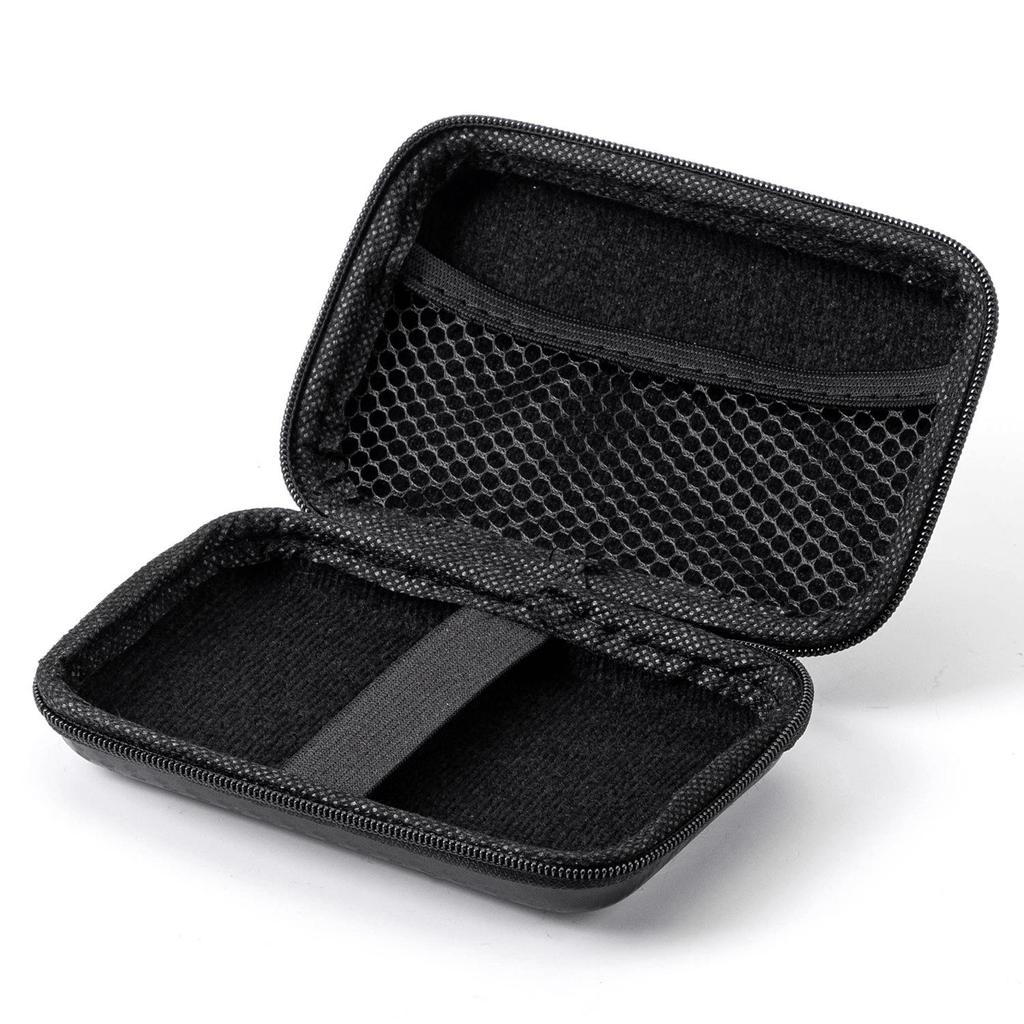In-Stock Black EVA Zipper Bag: Earphone, Hard Drive, Tool & Data Cable Storage and Protection Case
