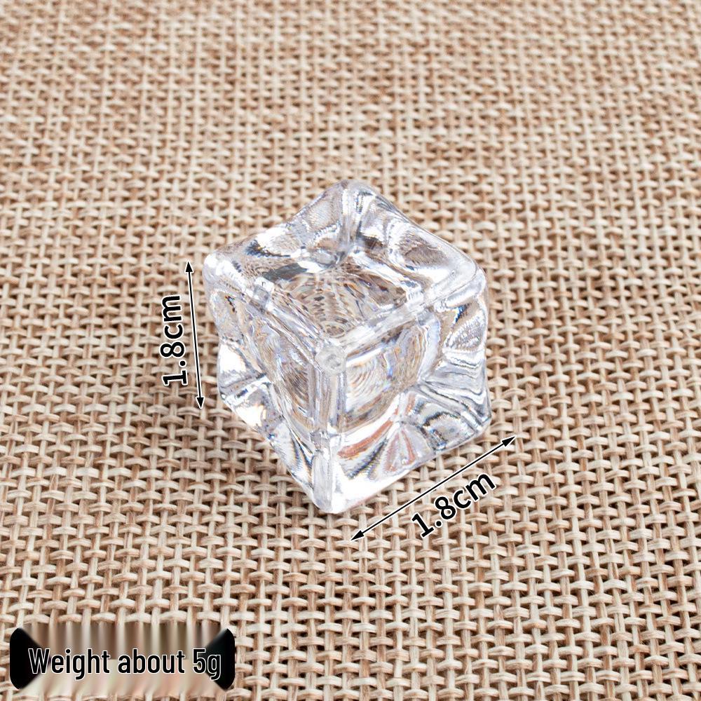 Large Fake Ice Cube & Crushed Ice Props for Photography