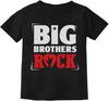 Tstars Boys Big Brothers Rock Best Siblings Gift T-Shirt Big Bro