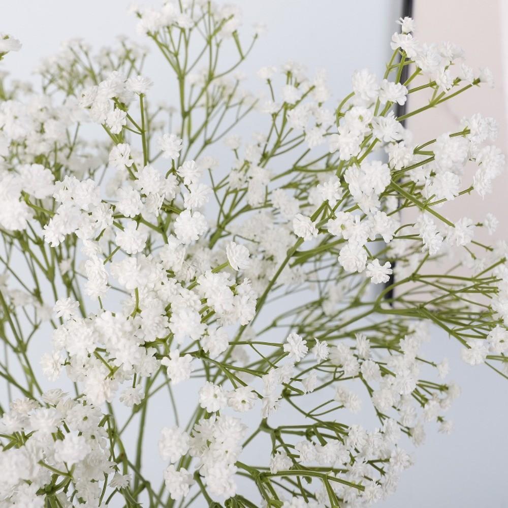 Real Touch Artificial Gypsophila Flower Branch Elegant Fake Flowers  Outdoor Garden Decor