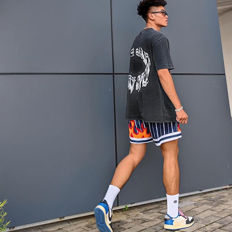 Men's Summer Trendy Quick-Dry Mesh Basketball Shorts