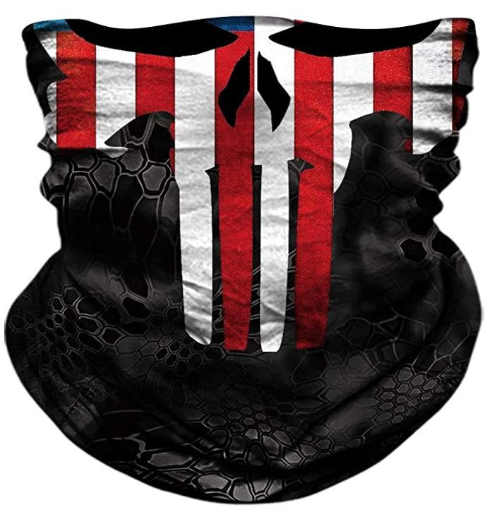 Skull Men Balaclava Ski Mask Cycling Caps Snowboard Face Cover Motorcycle Bicycle Helmet Hood Bandana Scarf Breathable Windproof