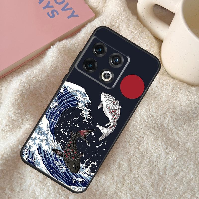 Japanese Wave Art Case For OnePlus Nord N10 N20 N100 N200 CE 2 Lite OnePlus Ace 8T 9R 10T 9RT 9 11 10 Pro Cover