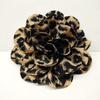 Spilla in chiffon con stampa leopardata