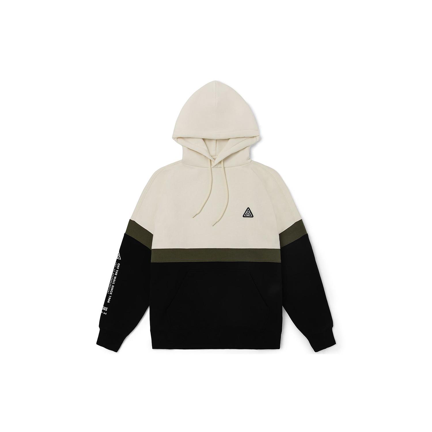 Vans Sweatshirts Unisex Black/White Hooded Moderate VN0A4UT2BLK XS