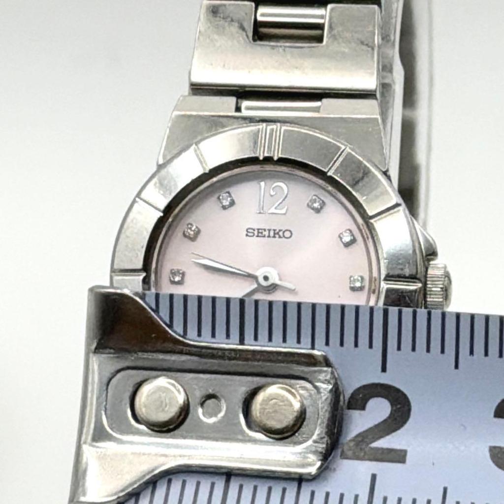 Used SEIKO LUKIA Quartz Watch Pink Dial