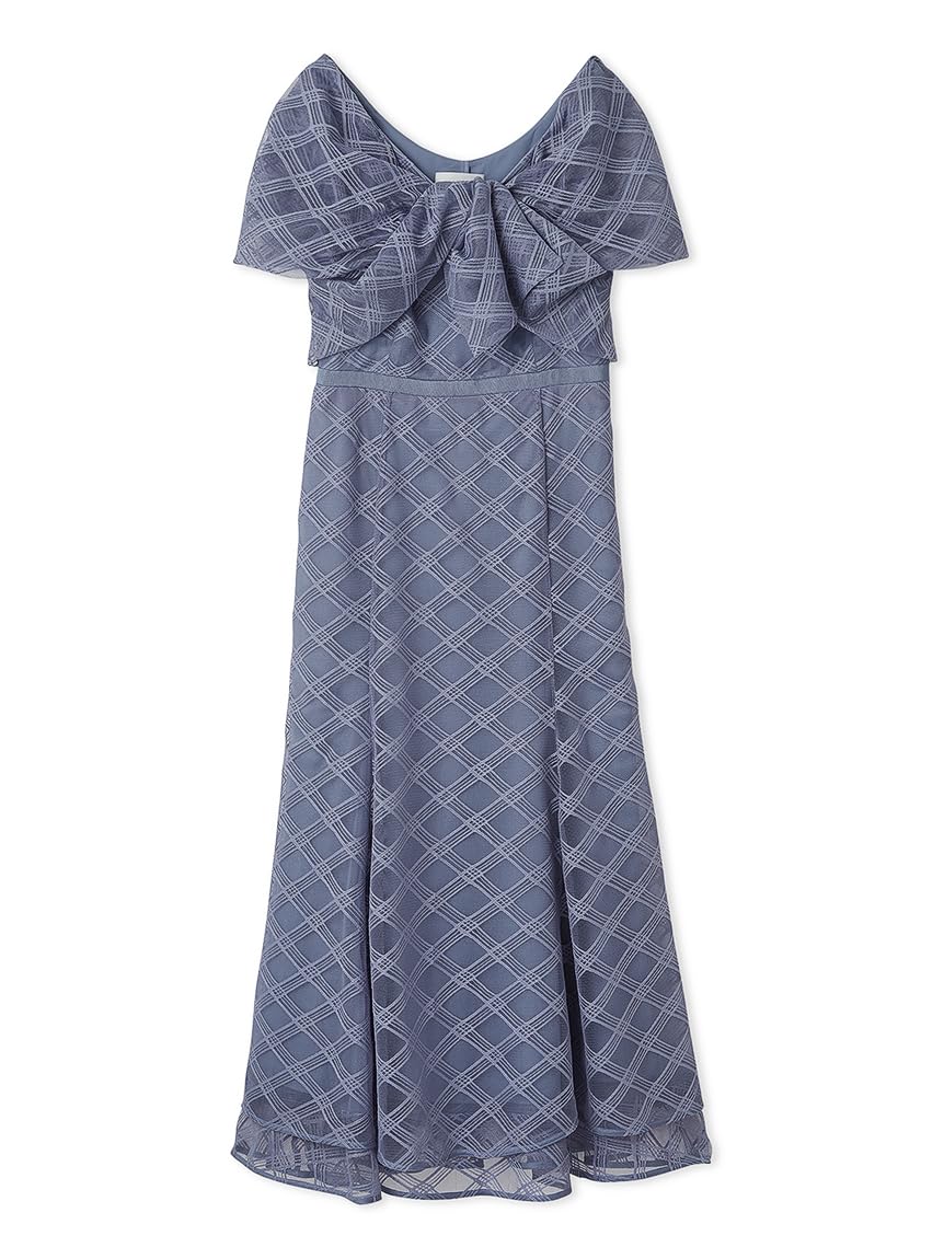 

Платье из тюля CWFO252301 BLU [Celford] Женское синий