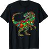 Happy Dot Day Colorful Polka Dot Dinosaur Toddler T-Shirt