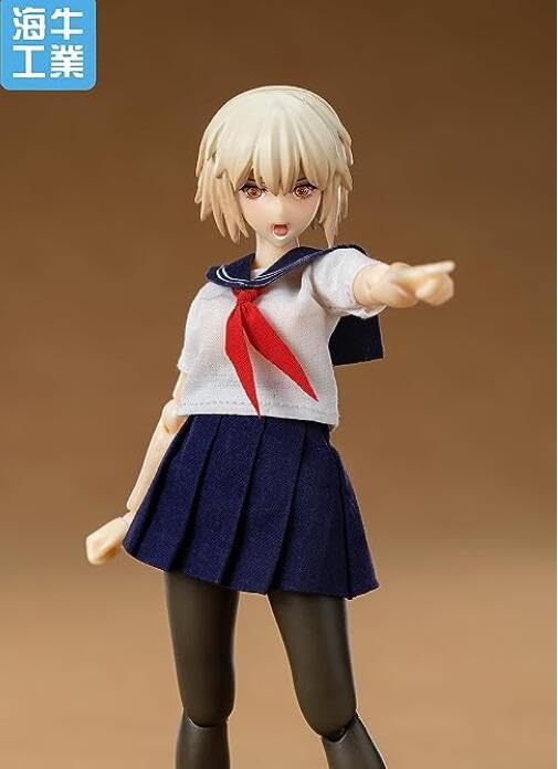 Kaigyu Kogyo Figure Base Scale 16cm 2023 Uniform World Series 3D Cute Girl 1/12 [Item]