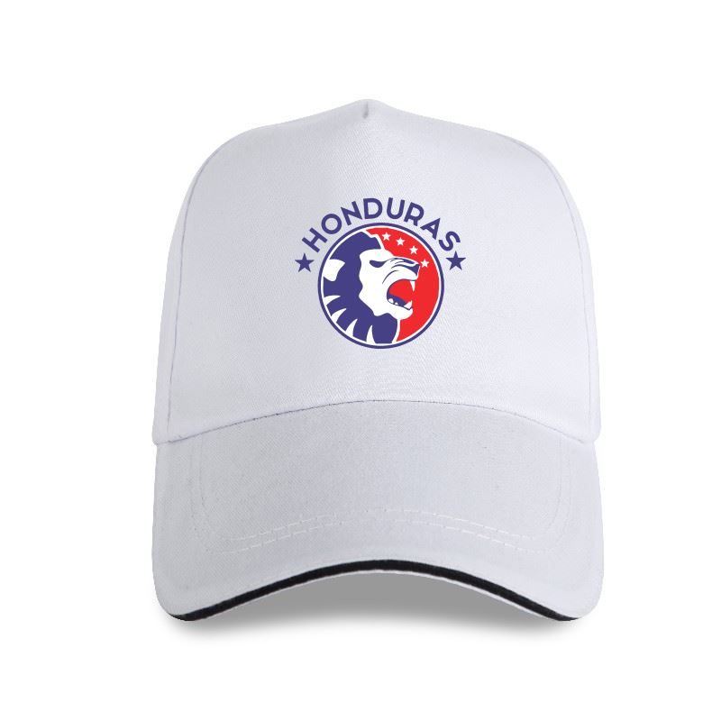 Nuovo Club Olimpia De Honduras Calcio Soccerite Unisex Cappellino da baseball Maglietta Albos Leones Fatto a mano 2 Bianco Co