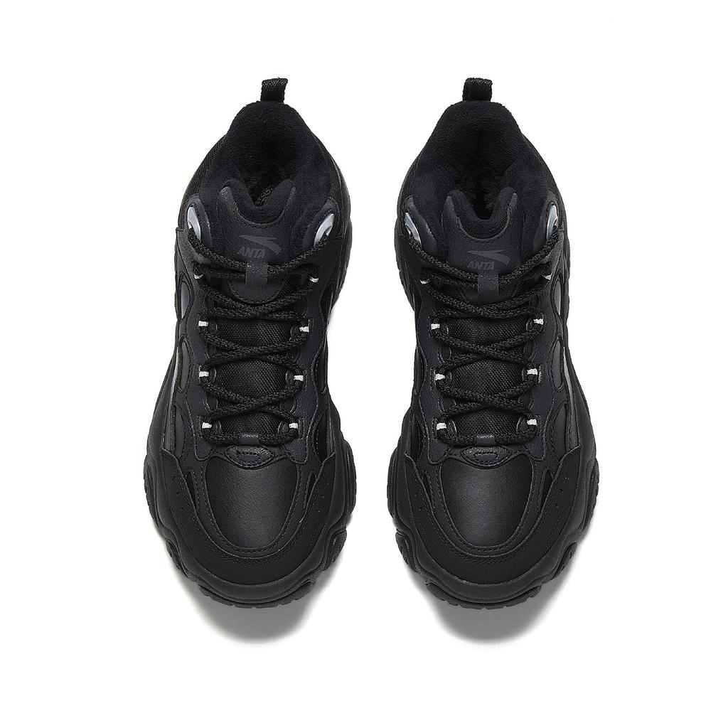 Anta Flowing Light Versatile Casual Shoes Women Sneakers Black Silver 122548953-3