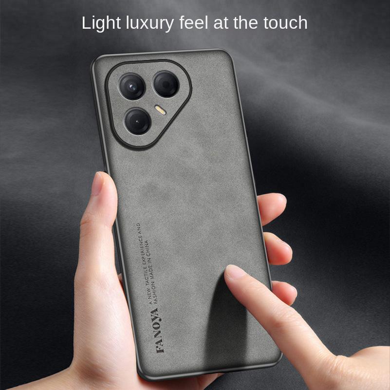 Plain Leather Comfortable Suede Case For Tecno Pova7 Pro Pova 6 Pro Pova6 Neo POP 10 9 Tecno Camon 40 Premier 40 Protect Cover