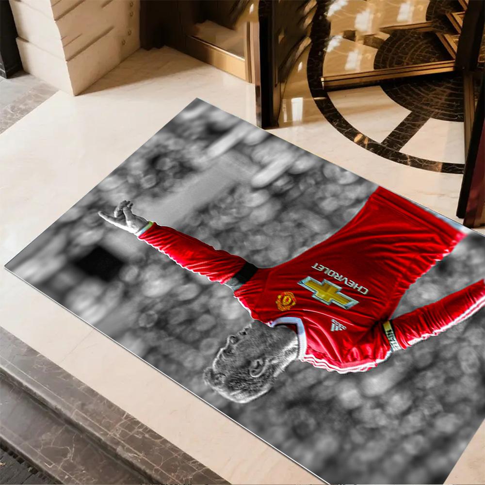 Wayne Rooney Manchester Floor Mat Perfect for Living Rooms Balcony Kitchen Decorate room Antislip Carpet Decorate Offices Wedding Party Gift
