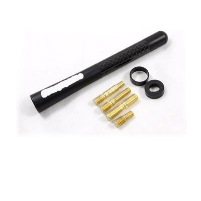 Carbon Fiber Red Blue Black Radio Fm Car Antenna Aerial For Mitsubishi Lancer 9 10 EX ASX GT RAR Outlander Evolution