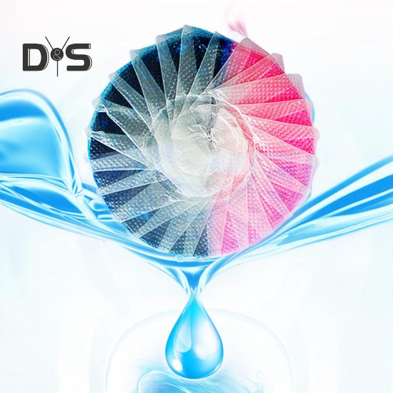 10Pcs Toilet Tank Cleaner Tablets Two-Color Automatic Toilet Bowl Cleaners Long-Lasting Deodorizers Scent Toilet Block