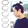 13 Pcs Unisex Black Metal Spiral Wave Headband Men Women Hair Band Accessories