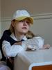 Olinkeompeulliteu Round Logo Ball Cap (Lemon & White)