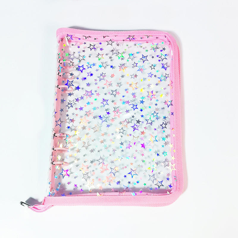 Kawaii Segregator A5 Album na Zdjęcia Wodoodporny Uchwyt na Zdjęcia na Luźne Kartki Szkolne Biurowe Artykuły Papiernicze Przechowywanie Zdjęć Idolów Segregator Powłoka na Dokumenty