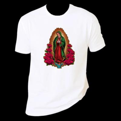 Virgen De Guadalupe unisex T-shirt 100% Katoen Premium Tee S,M,L,XL,XXL