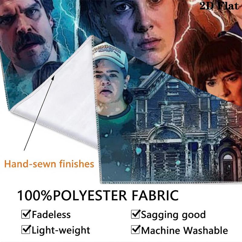 Massacre Hawkins Lab Tapestry Background Cloth Fashion Print Work Of Art Atmospheric Background Cloth Wall Covering Decoration