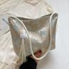 New Chinese Style Shoulder Bag Retro Portable Women Handbags Large Capacity Gift Messenger Bag Commuting Bag Bucket Bag