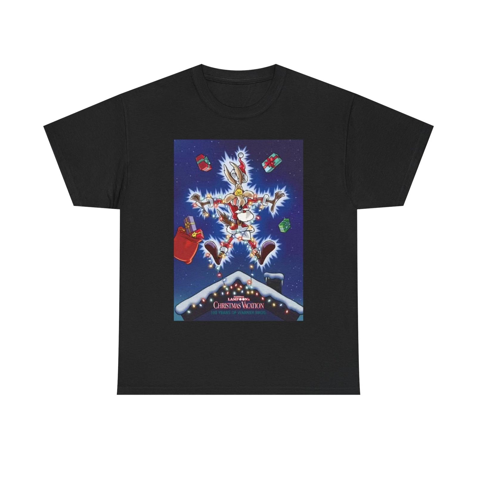 Men s and Women s T-shirts Christmas Wile E Coyote L
