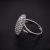 Fashion Rhinestone Engagement Wedding Rings for Women Valentine’s Day Anniversary Gift