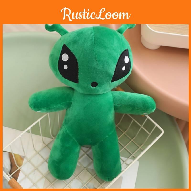 Big Green Eyed Alien Plush Toy Boys Girls Sleep Companion Birthday Doll Present