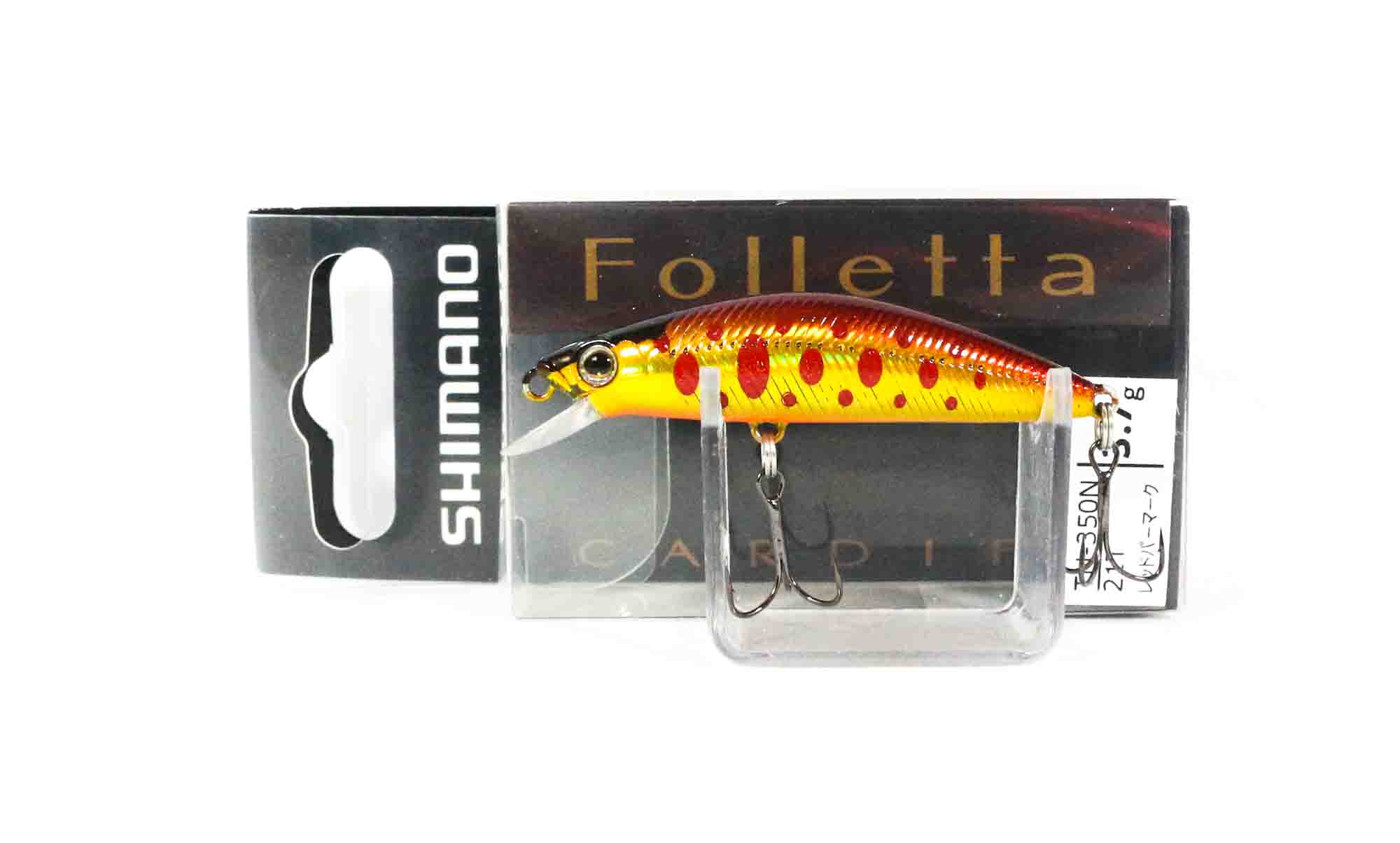 

Shimano TN-350N Cardiff Foletta 50S 3,7 грамма Тонущая приманка 21T 521491