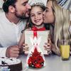 Festliche Engel-Glasglocke mit konservierter Rose – ein wunderschönes Accessoire für Weihnachts- und Valentinstagsdekorationen und als charmantes Wohnaccessoire.