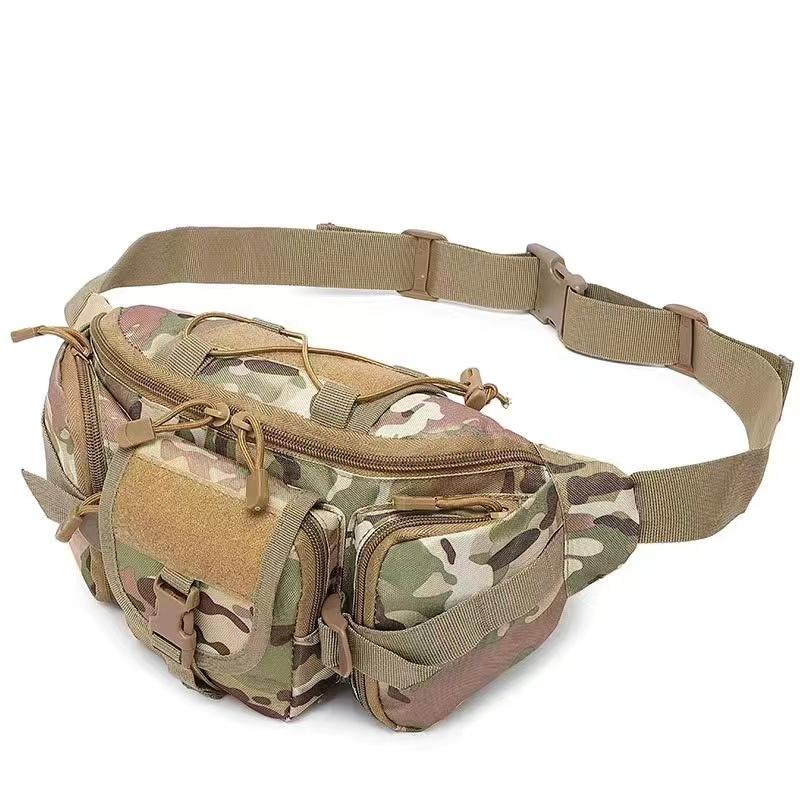 Taktische Jagd-Bauchtasche - Wasserdichte Oxford-Gewebe-Bauchtasche, Geeignet für Ausrüstung, Messer, Taschenlampen und Geldbörsen