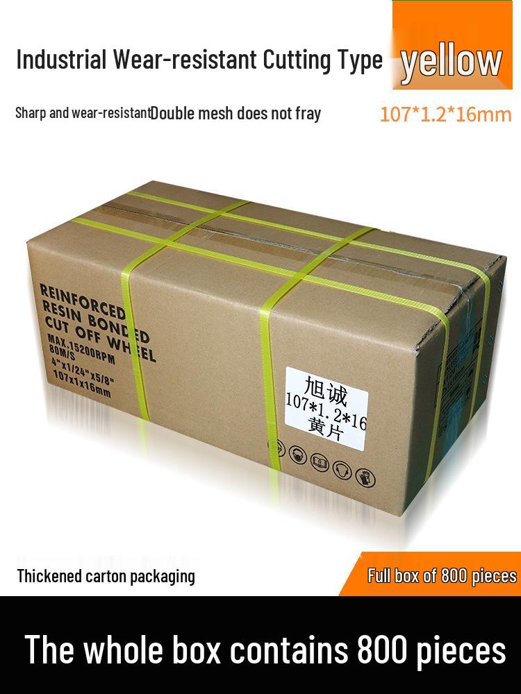 Ultra-Thin Stainless Steel Resin Cutting Disc and Polishing Wheel for Handheld Angle Grinders