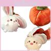 Rabbit Shapeshifting Fruit Plush Toy Stuffed Action  Dolls Pig Pillow Throw