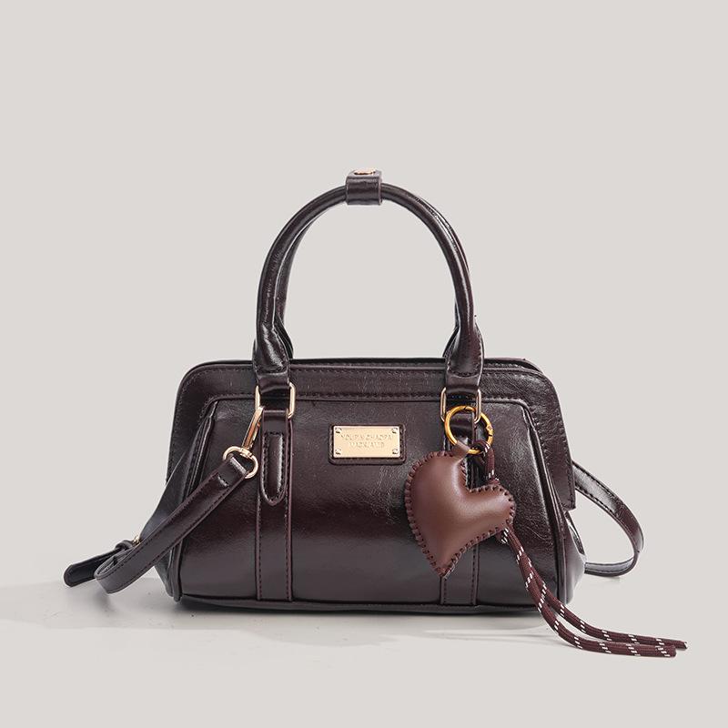 Borsa alla moda, Minimalista, Design di nicchia, Borsa retrò per il bowling, Borsa a tracolla alla moda