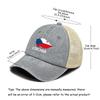 Verstellbare Netzmütze Sonnenhut Tschechien Karte Flaggen Kappen Für Frau Retro Stilvoll Snapback Truckerhut Ideale Wahl Für Street Wear