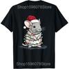 I Love My Chinchilla Chinchillin Pet Lovers T Shirts Men Cotton Humor Streetwear Tee Shirt Short Sleeve Unisex Loose Clothing