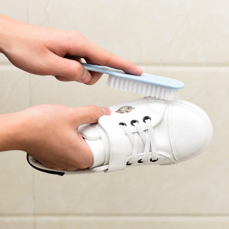 3pcs Plastic Cleaning Brush Set Soft Bristle Shoe Brush Laundry Scrub Brush