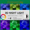 Jake Adventure Time The Dog Bend Over Figure 3d Night Light Acrylic Panel Base