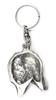 Azawakh, Tuareg Sloughi II - Silver-plated Dog Pendant, Handbag Decoration, Backpack Pendant by Art-Dog Brand