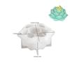 3D Lotus Flower Shape Candle Silicone Mould DIY Day of Dead Decoration Handmade Soap Model Plaster Aromatherapy Mold Wholesale