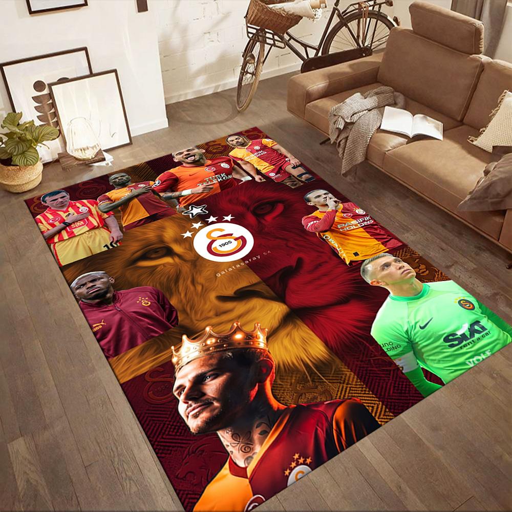 Galatasaray 347 Area Rug Suitable for Decorate room Entryway Outdoor Hallway Antislip Carpet Office home decor Gift for Festivals