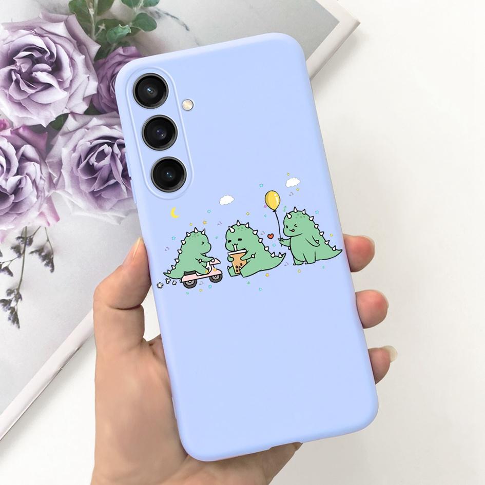 For Samsung Galaxy A25 2023 Case SM-A256B Cover Popular Flower Cartoon Soft Silicone Funda For Samsung A35 A25 5G A 25 Protector