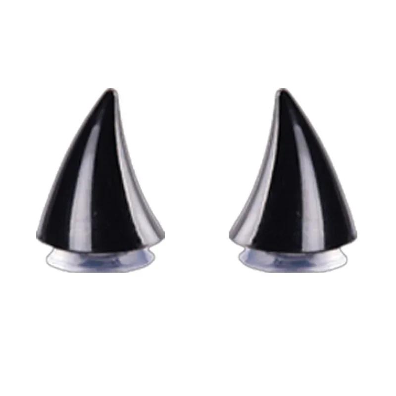 Helm Kurze Teufel Hörner Dekoration Aufkleber Motorrad Fahrradhelm Styling Kopfbedeckung Dekoration Sticke Motorrad Zubehör