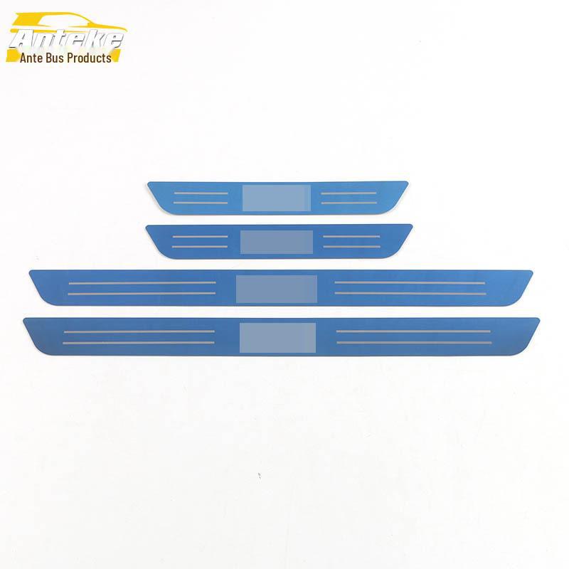 Dekorativa klistermärken i rostfritt stål för välkomstpedal för BYD 21 D1 - Repskyddande tröskellister