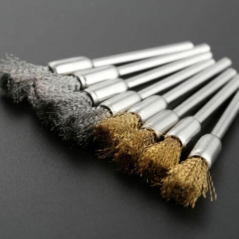 For aerospace Wire wheel brush For plant maintenance Parts Metal 24pcs