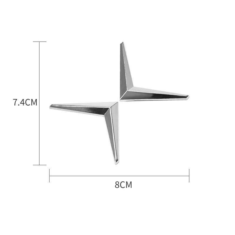 Car Trunk Logo Sticker Decoration Accessories For Volvo Rdesign Polestar AWD V50 S60 XC60 S40 XC40 XC90 V60 S80 S90 V90 V70 T6