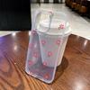 Korean Ins Wind Fresh Floral Glitter Apple 15 Mobile Phone Case iPhone13pm Female Transparent Ultra-thin Protective Case