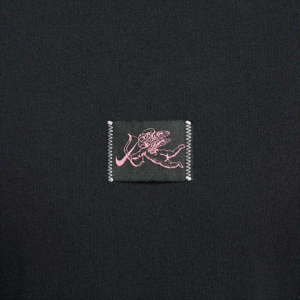 Nike Sportswear T Shirts Men's Black Crew Neck Moderate IH1170-010