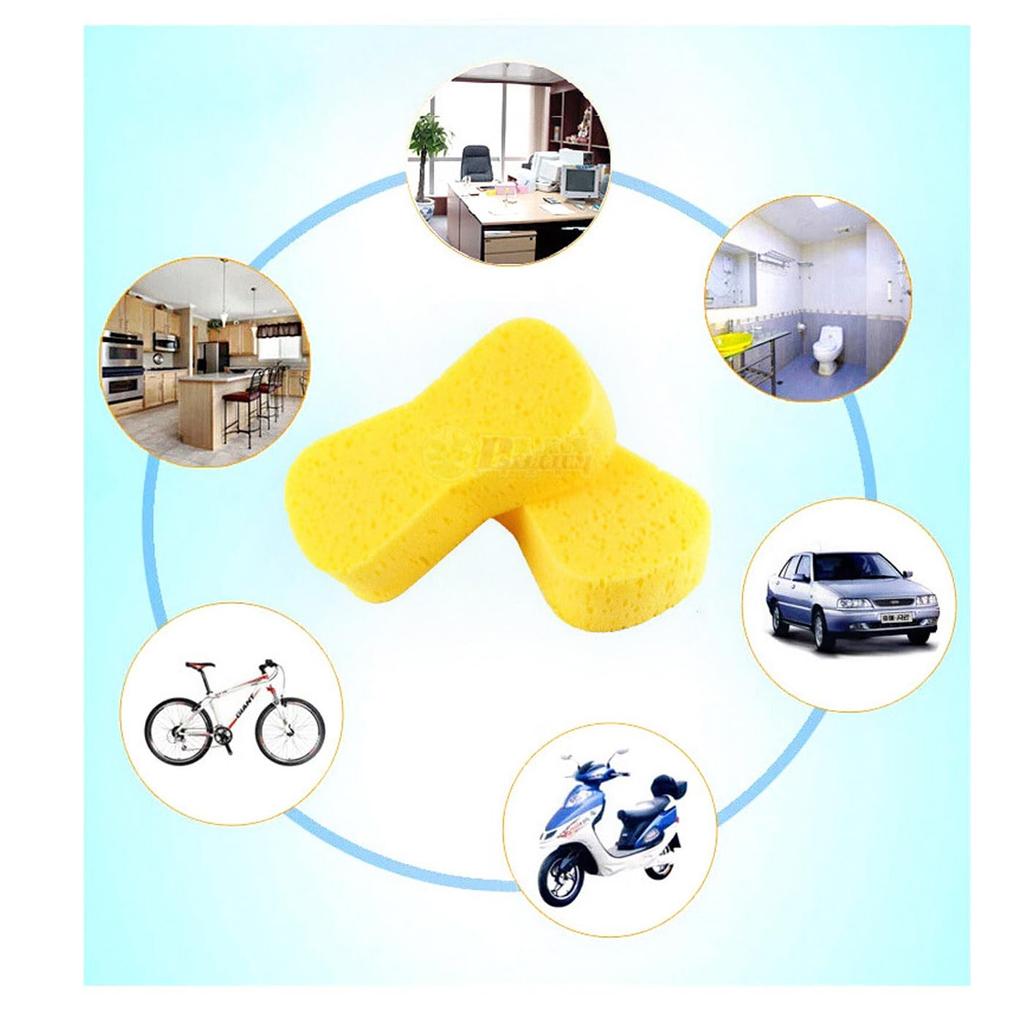 Mirhua Car Wash Sponge, Thick, Absorbent, Car Wash Set, Set of 5, , Cleaning,
