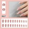 Frühling und Sommer Wind Tragen Nagel Reiner Wunsch Nagelpflaster Aufhellend Abnehmbares Nagelstück Langes und kurzes Nagelstück Fertigprodukt